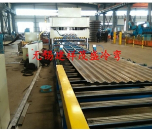 金屬波紋板整管軋波機(jī)